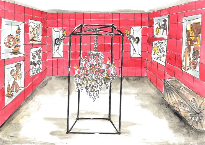 N°8 DESSIN EXPO Zone 5 – Philiipe Hurel – Lucien GAU